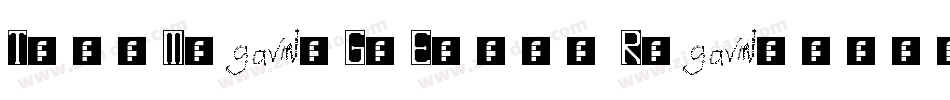 TrueMegaG-Extra Regu字体转换